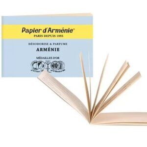Papier D’ ARmenie Blue Book Burning Papers - New, Sealed Made in France 1 Book